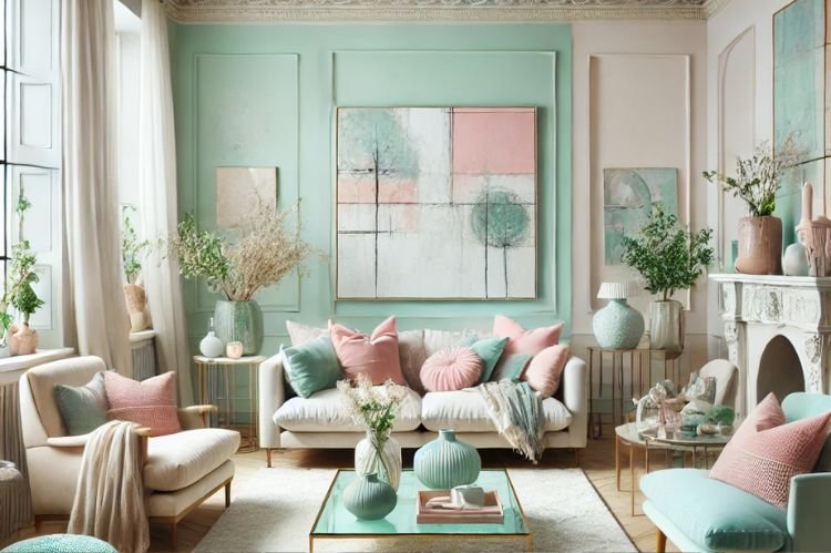 Cool Paint Ideas for Eclectic Living Rooms