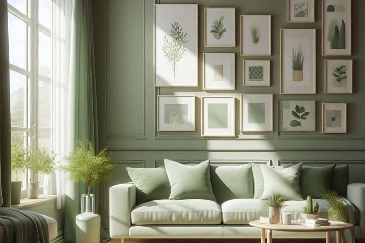 Green Living Room Paint Ideas