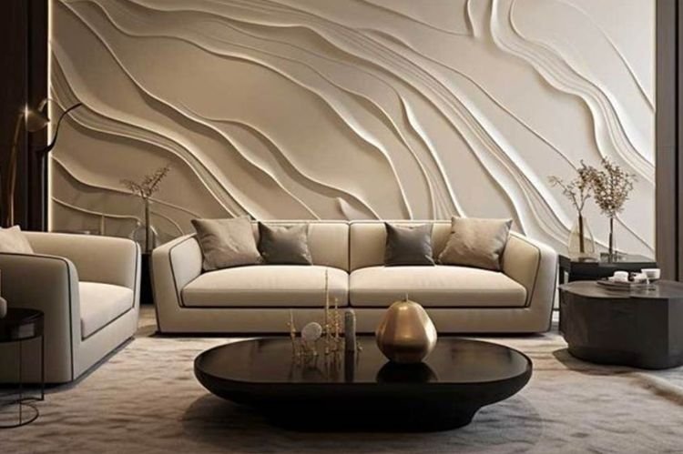 Cool Living Room Paint Ideas for Textured Walls