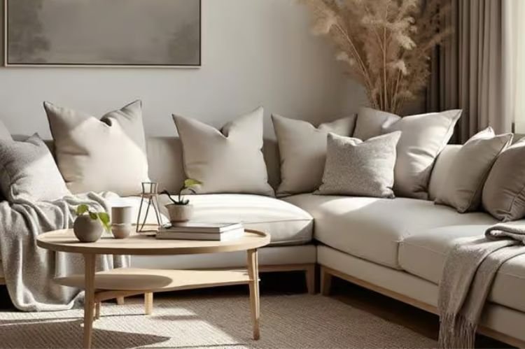 Neutral-Colored Sofas for a Clean Look