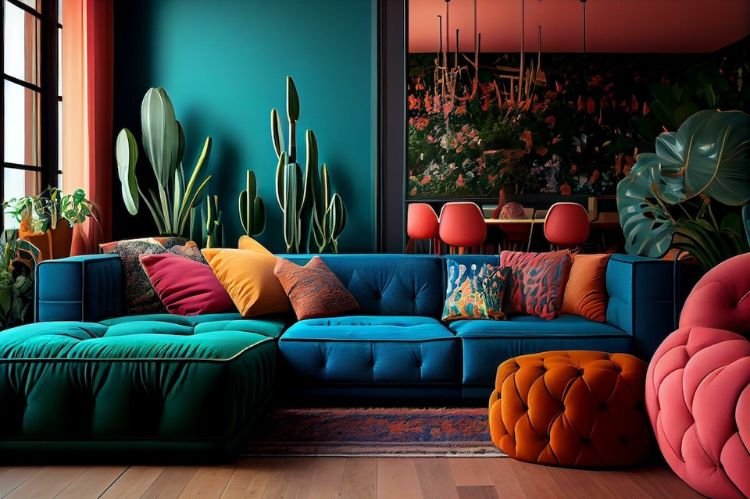 Colorful Sofas for a Vibrant Look