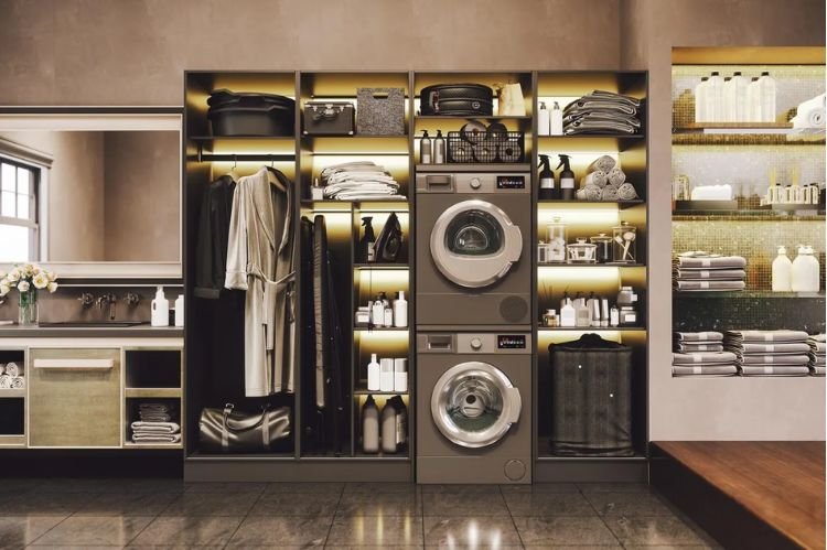 Efficient Laundry Rooms