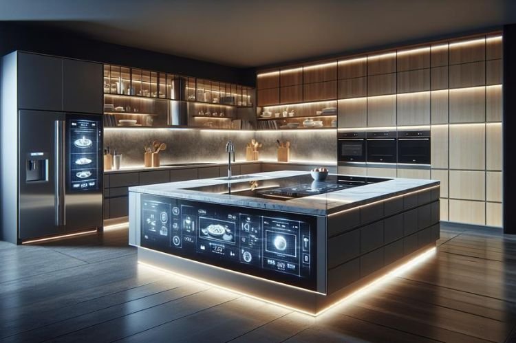 Streamlined Kitchens with Smart Appliances