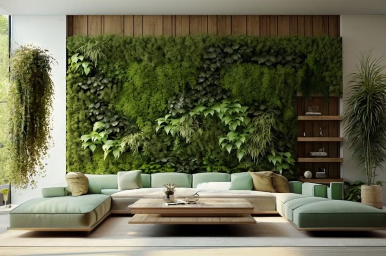 Green Walls and Indoor Plants