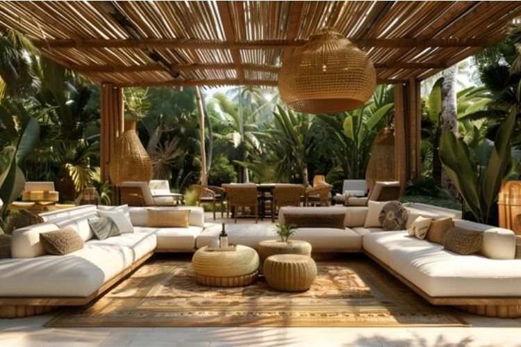 Use Bamboo for a Tropical Vibe