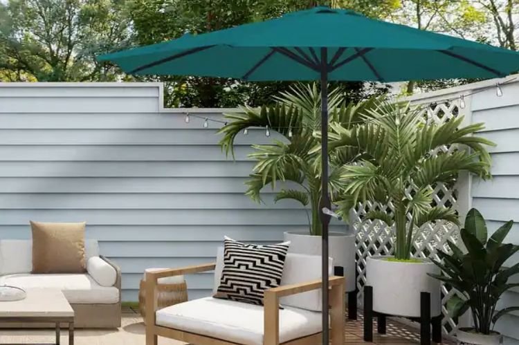 DIY Patio Umbrella Stand