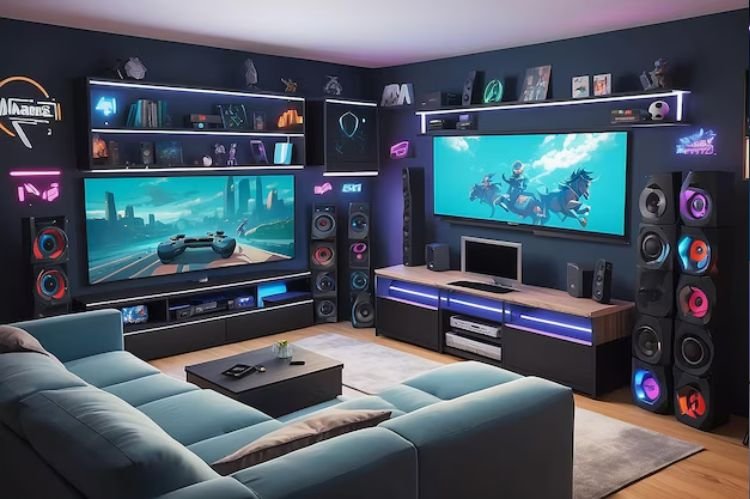 Modular Furniture for a Flexible Gaming Room