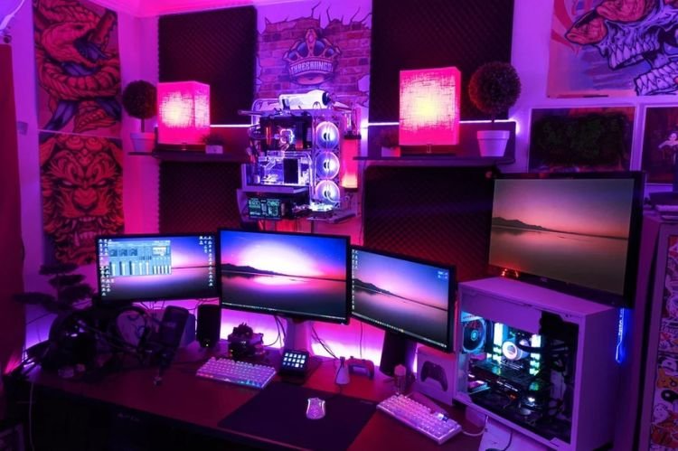 Gaming Room for PC Gamers