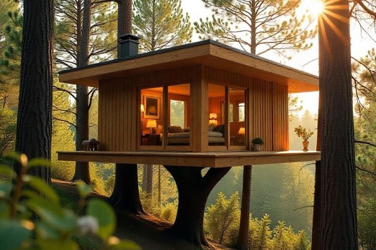 Minimalist Tree House Designs