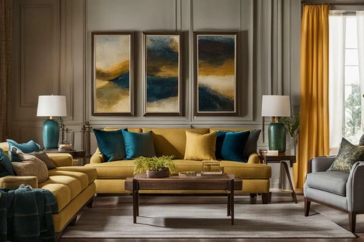 Harmonizing Curtain Colors with Living Room Décor