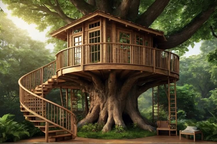 Tree Houses as Functional Escapes