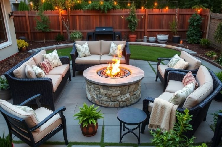Backyard Seating Ideas for Comfort