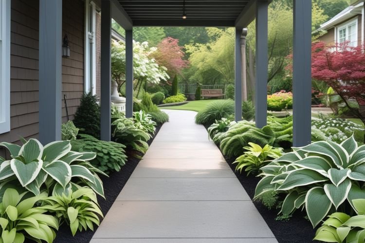 Shade-Loving Plants for Covered Walkways